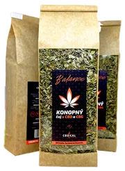 Konopná čajovina BALANCE