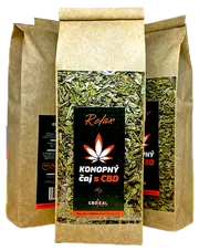 Konopná čajovina RELAX